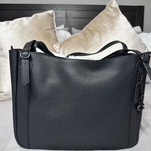 COACH Polished Pebble Leather Alana Tote